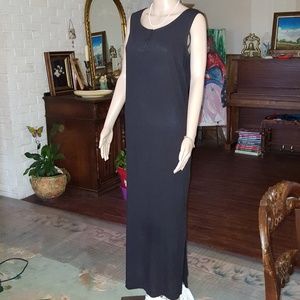 Nice black, sleeveless, Maxi dress, Med.